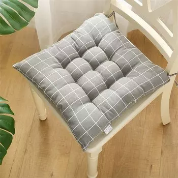 Квадратная подушка Changbvss хлопковая 30-50 см