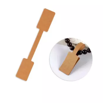 Квадратные ценники для украшений GGWP, бумага, 8 цветов