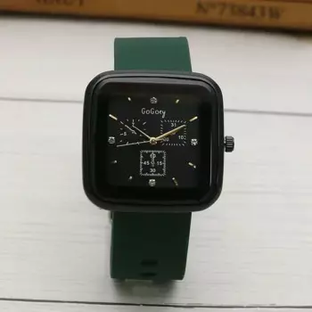 Квадратные черные классические женские часы с силиконовым ремешком, простые часы, спортивные часы для женщин, женские элегантные наручные часы Женские