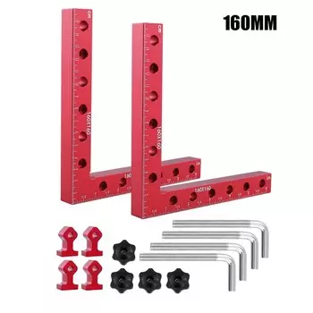 Квадратные зажимы MDNG для деревообработки 90 градусов