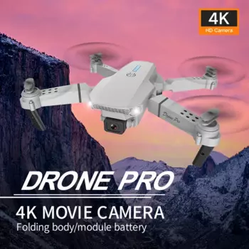 Квадрокоптер E88 Pro складной, 4K Hd, с пультом ДУ