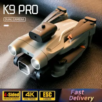 Квадрокоптер K9Pro RC 4K с широкоугольным объективом 1080P и функцией обхода препятствий