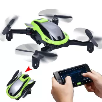 Квадрокоптер KaiDeng K100, 2,4 ГГц, 480P, Wi-Fi, FPV
