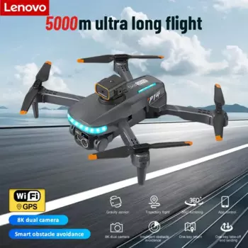 Квадрокоптер Lenove P14 Pro 8K с двумя камерами, профессиональный Квадрокоптер для аэрофотосъемки HD FPV GPS со всенаправленным обходом препятствий