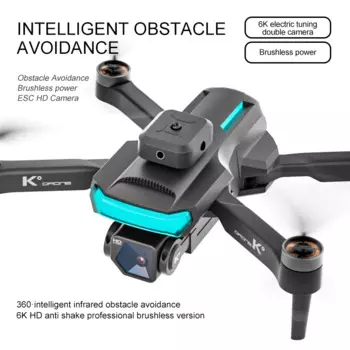 Квадрокоптер Max Drone 8K Профессиональный с HD-камерой и 3-осевым шарнирным замком