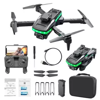 Квадрокоптер S162 складной с двойной камерой, 2,4 ГГц, Wi-Fi, FPV, 360 °
