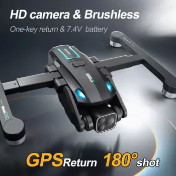 Квадрокоптер S188 с GPS и HD-камерой, 30 км, 4 к