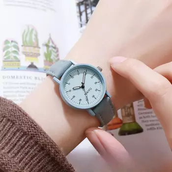 Кварцевые часы с ремешком из искусственной кожи для женщин, романтические женские часы Часы Женские Наручные Montre Femme Reloj Para Mujer Годинник