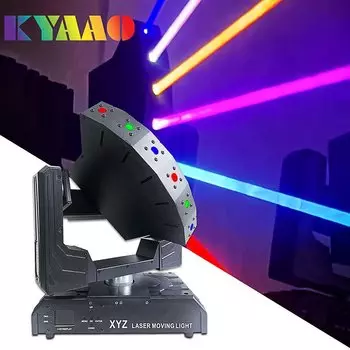 KYAAO 6-глазый RGB лазерный светильник для сцены