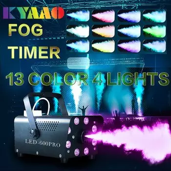 KYAAO LED-600PRO черная дымовая машина 500Вт