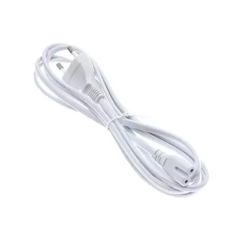 KYMISON кабель питания евро вилка 4,8 мм IEC 320 C7 1,8 м белый