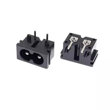 KYMISON Разъем питания IEC 60320 C8 для печатной платы 10 шт.