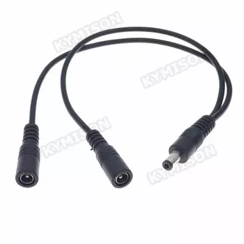 KYMISON Разветвитель питания DC 12В 5,5 мм * 2,1 мм