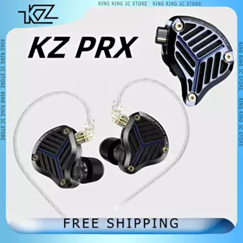 KZ PRX Проводные наушники Planar Driver HiFi Bass Monitor Наушники-вкладыши Музыкальные наушники Спортивная гарнитура Игровые наушники на заказ