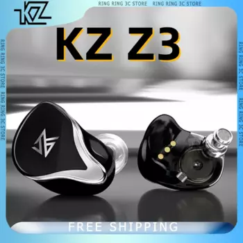KZ Z3 1BA Bluetooth наушники 1BA 1DD гибридные наушники APTX с сенсорным управлением и шумоподавлением спортивные наушники TWS игровые наушники