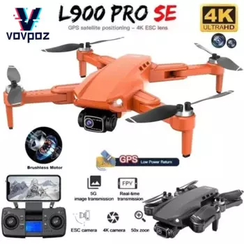 L900 Pro SE GPS Дрон Профессиональная камера 4K HD 5G WIFI FPV Квадрокоптер с бесщеточным двигателем Складные радиоуправляемые дроны для детей Игрушки
