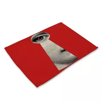 Льняная скатерть Wave Risk Tema E Variazioni