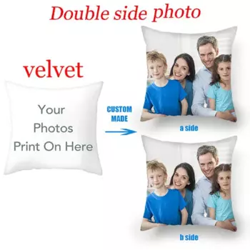 Льняной чехол для подушки MIAOTU с принтом