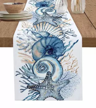 Льняные скатерти-дорожки из льна