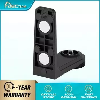 L-образный кронштейн с магнитом Decteam для поддержки лазерного уровня 360° ° Вращающееся магнитное поворотное основание для настенной и потолочной подставки