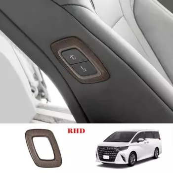 L/RHD для Toyota Alphard Vellfire 40 Series 2023 2024, аксессуары для интерьера из АБС-пластика, дверная ручка, переключатель окна, панель переключения передач