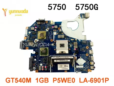 LA-6901P для ACER NV57 5750 5755 5750G 5750G материнская плата для ноутбука GT520M 1 ГБ GT540M 1G протестирована хорошо