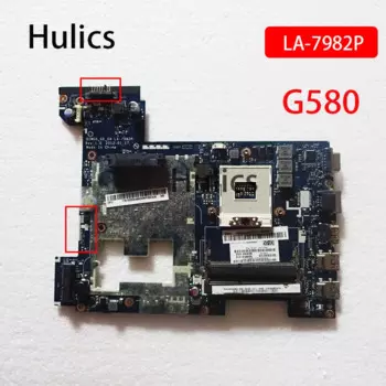 LA-7982P для ноутбука Lenovo G580 материнская плата QIWG5 SLG8E материнская плата DDR3 Материнская плата