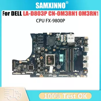 LA-D803P Материнская плата для ноутбука DELL LA-D803P Материнская плата для ноутбука Процессор FX-9800P DDR4 100% тест в порядке