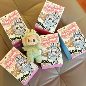 Labubu, монстры, игрушки ручной работы, кардиокардиомакарон, таинственный сюрприз, модель, сумка, брелок, подарки, детские игрушки