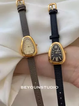 Ladies Watch Luxury Snake Niche Leather Quartz Women's Watch relojes para damas reloj mujer часы женские наручные часы