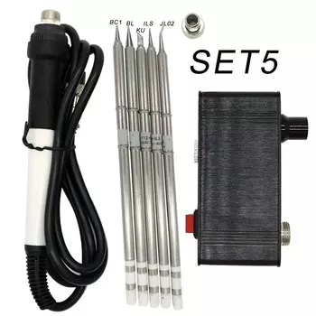 LAECHO T12-942 MINI OLED Цифровая паяльная станция с ручкой T12-907 и наконечниками