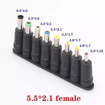 LAJQTAO 8-в-1 DC Power конвертер разъемов