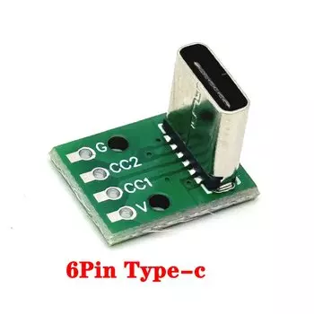 LAJQTAO Преобразователь USB Type-C на DIP разъем