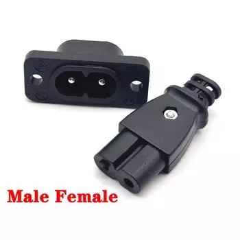 LAJQTAO розетка C7 C8 220В