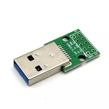 LAJQTAO USB 3.0 Тестовый адаптер для пайки