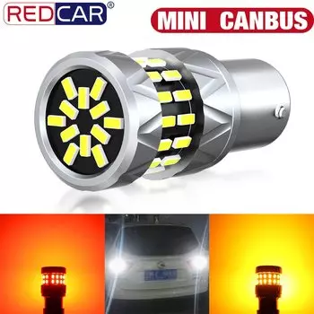 Лампа CanBus 1156 BA15S P21W BAU15S PY21W 7440 W21W P21/5W 1157 BAY15D 7443 светодиодный лампы 42smd 3014 чипы для сигнала заднего поворота