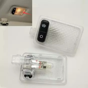 Лампа для чтения в салоне автомобиля, солнцезащитный козырек, подходит для Ford Focus 2 2005-2011, для ford galaxy Mondeo