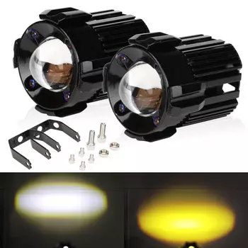 Лампа для мотоцикла, 60 Вт, с чипом CSP