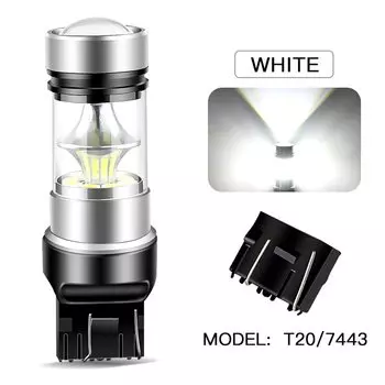 Лампа дневная для Lada Granta 2190 2191 2194 Kalina 2192 2194 Vesta 7443 T20, 2 шт.