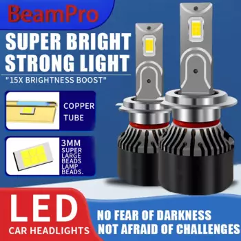 Лампа головного света BeamPro Canbus H4 H7 H11 9005 лм 9006 9012 180 HIR2 H1 HB3 HB4 H8 H9 6000 Вт