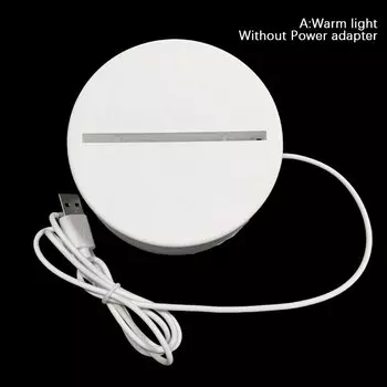 Лампа HUXUAN 3 цвета ABS пластик