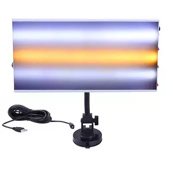 Лампа PDR, 3-линейная доска, инструменты для удаления вмятин, провод, световая доска, отражатель вмятин, инструменты для ремонта, помощь при ремонте депрессии автомобиля, светодиодная лампа