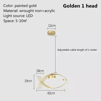 Лампа-рыба CHUSUKRU