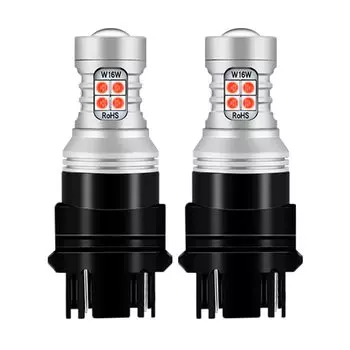 Лампа светодиодная Canbus для JEEP Wrangler JK Grand Cherokee, 2 шт., 3157, 3057, T25, P27/7 Вт