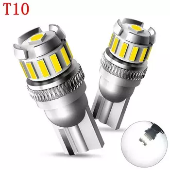 Лампочка AUXITO, 2 шт., W5W, T10, цвет синий/белый/красный/желтый, 194, 168, 12 В