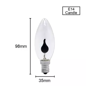 Лампочка Edison Flame PARKSON 3 Вт теплый свет