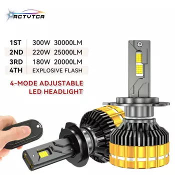 Лампы ACTVTCA для автомобильных фар, 300 лм, 9005 Вт, 9006 К