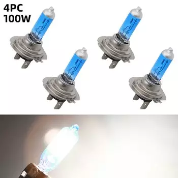 Лампы автомобильных фар (галогенные), H7, 12 В, 100 Вт, 2/4/10 шт