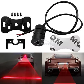 Лампы багажника, стробоскопические парковочные реверсивные лазерные задние газы, сигнал тормозов, предупреждение, светодиодный безопасный расстояние, дневной свет