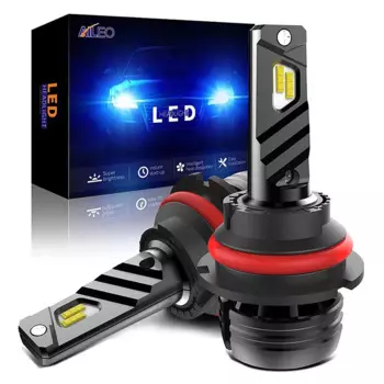 AILEO Автомобильные фары Лампы HB1 Led HB5 Hi/Lo Beam 6000K Белый 9004 Led 9007 Лампа 24xCSP Чип 60 Вт 12000LM IP67 Турбофан Авто Лампа